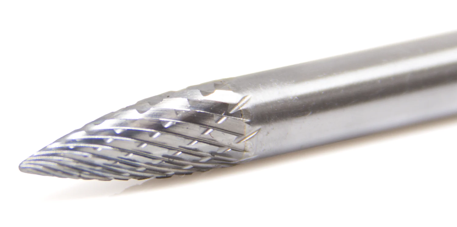 Carbide burrs-Pointed tree shape